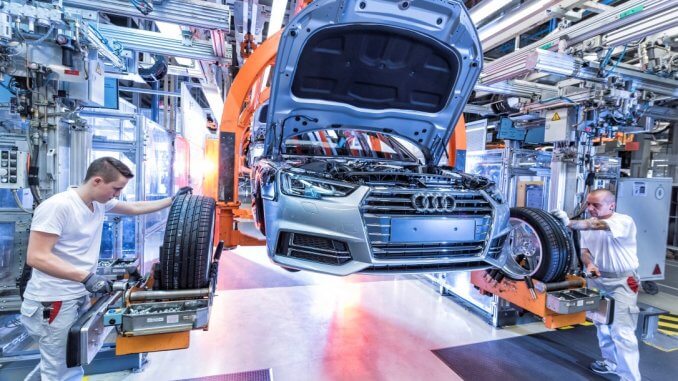 Produktion bei Audi